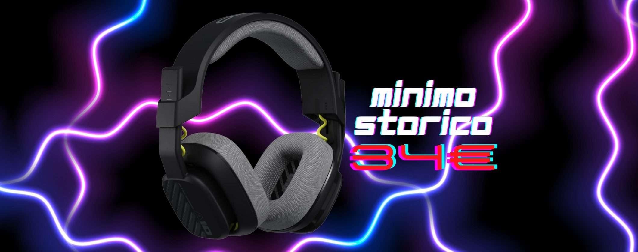 Prezzo bomba e minimo storico per le cuffie da gaming ASTRO A10 (34€)