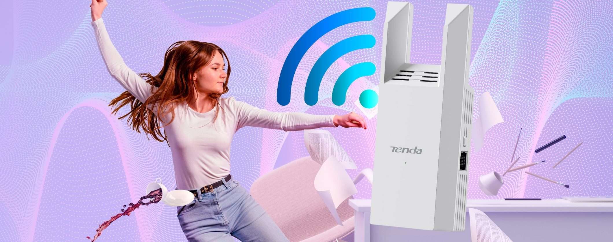 Ripetitore WiFi per ampliare la connessione Internet con spesa minima Ripetitore WiFi per ampliare la connessione Internet con spesa minima
