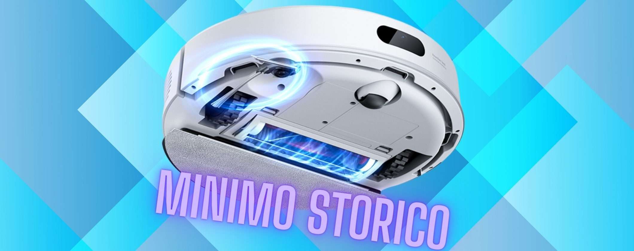 Robot aspirapolvere con lavaggio roborock Q7 L5 al MINIMO STORICO