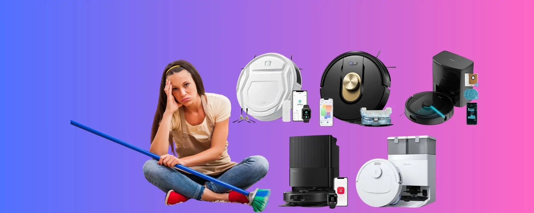 Robot aspirapolvere: 5 modelli da 79€, super sconti oggi su Amazon