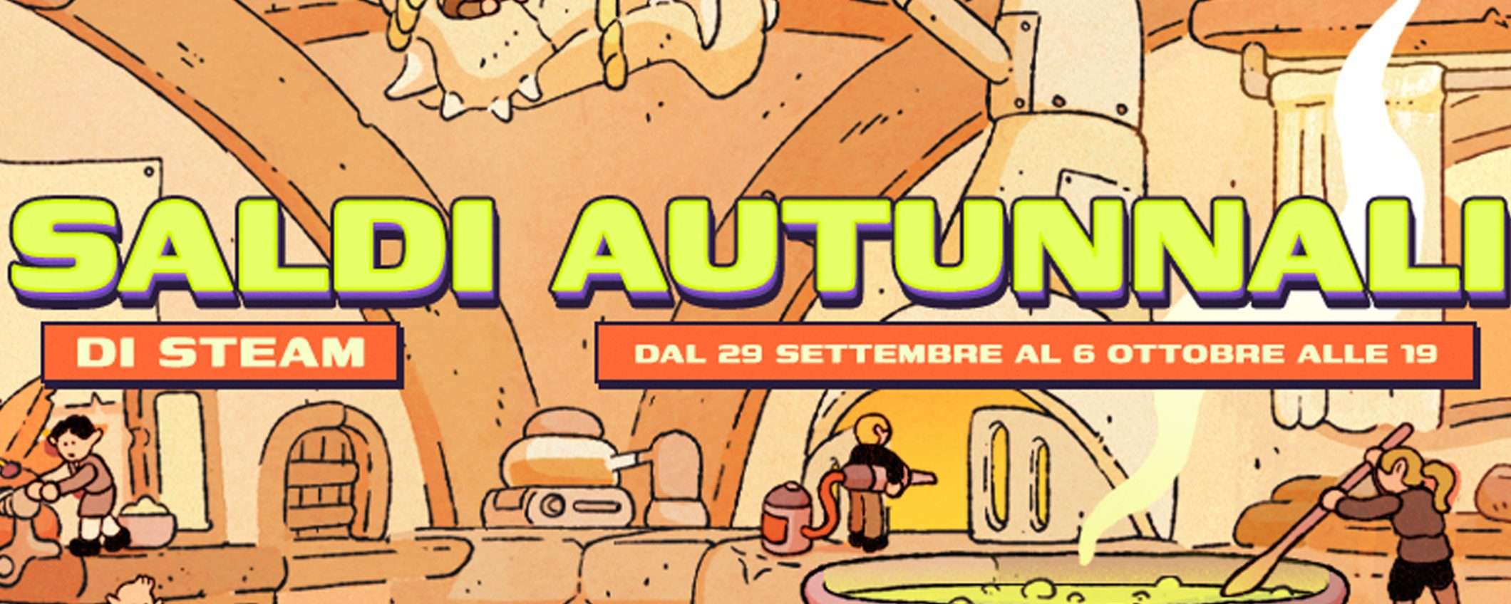 Saldi autunnali di Steam al via: una settimana ricca di offerte, ecco le migliori