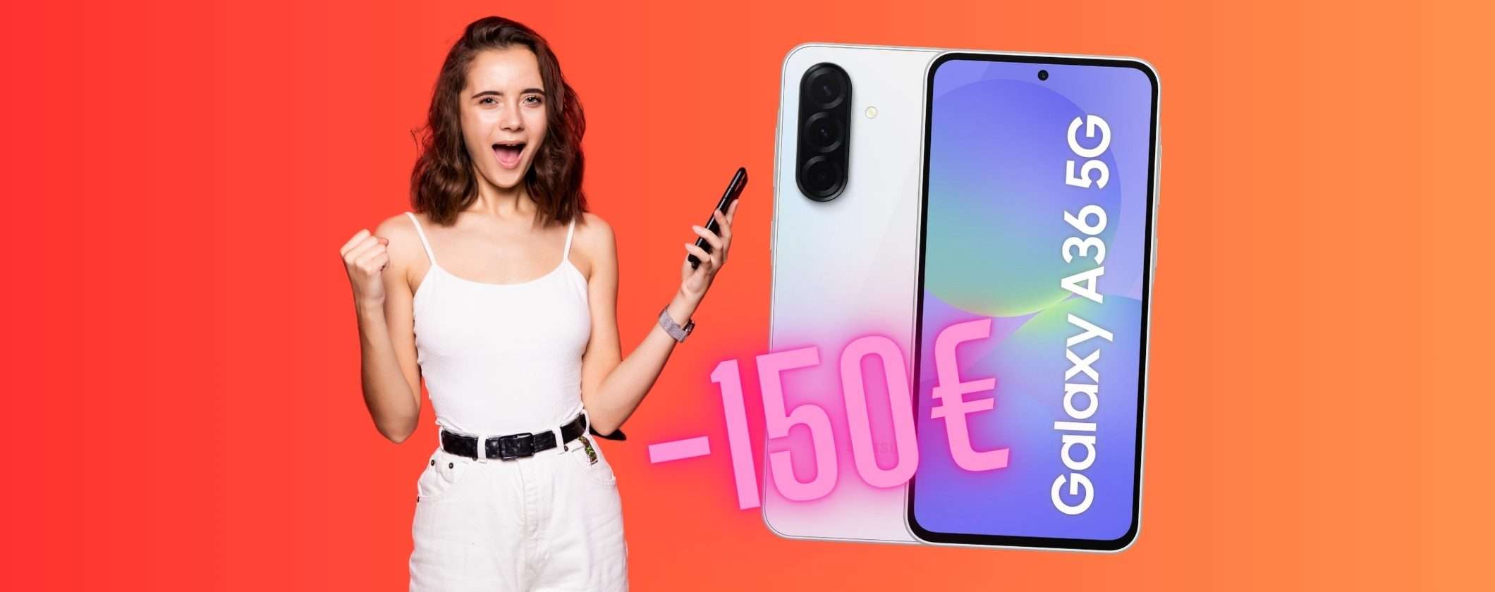 Samsung Galaxy A36 con display Super AMOLED e 256GB è favoloso a questo prezzo Samsung Galaxy A36 con display Super AMOLED e 256GB è favoloso a questo prezzo