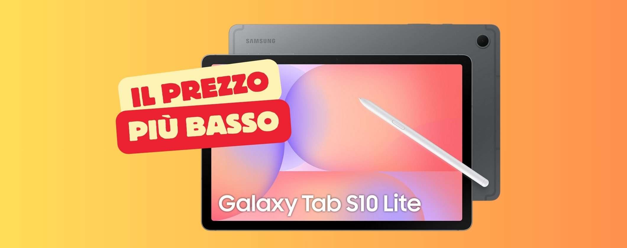 Samsung Galaxy Tab S10 Lite al prezzo più basso e pagabile anche a rate Samsung Galaxy Tab S10 Lite al prezzo più basso e pagabile anche a rate
