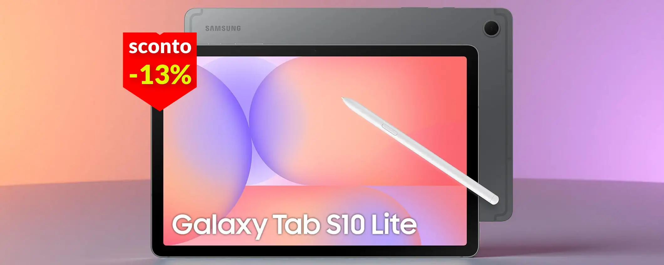 Nuovo Samsung Galaxy Tab S10 Lite già in sconto: 399€ e tutta la velocità del 5G