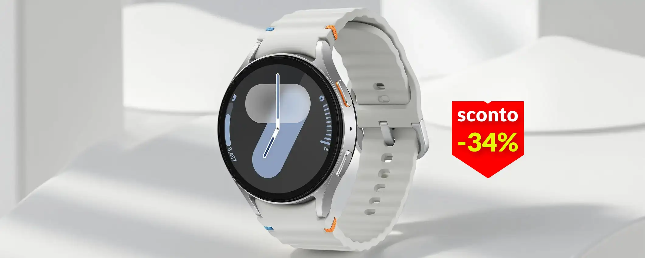 Samsung Galaxy Watch 7 crolla a 229€: battito, sonno e benessere sotto controllo Samsung Galaxy Watch 7 crolla a 229€: battito, sonno e benessere sotto controllo