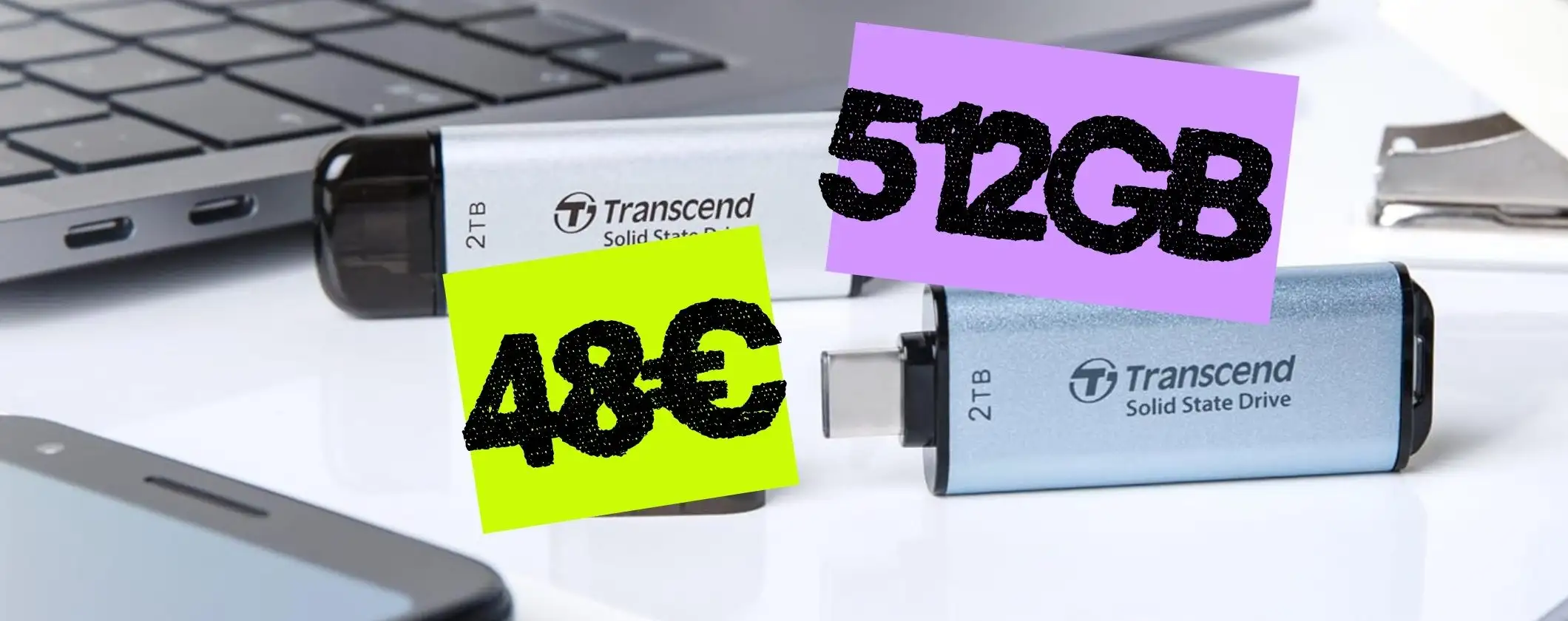 Sembra una pendrive ma è un SSD portatile da 512GB e costa solo 48€ Sembra una pendrive ma è un SSD portatile da 512GB e costa solo 48€