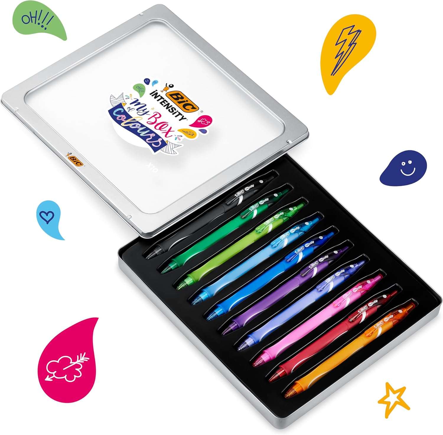 set penne bic colorate sconto amazon