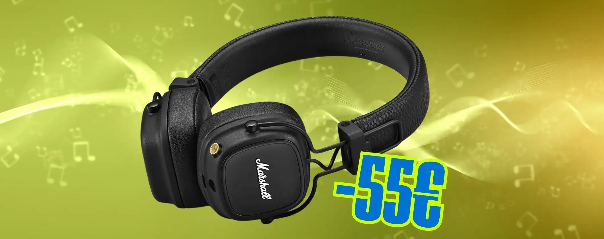 Le splendide cuffie Bluetooth Marshall Major IV per chi non vuole fare rinunce Le splendide cuffie Bluetooth Marshall Major IV per chi non vuole fare rinunce