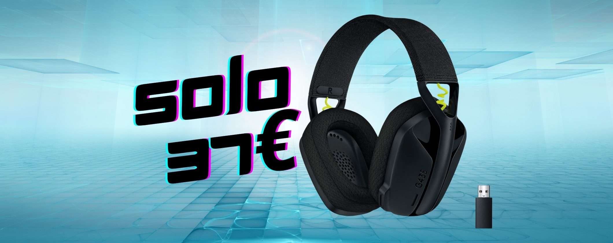 Le splendide cuffie wireless Logitech G G435 LIGHTSPEED tornano al prezzo più basso