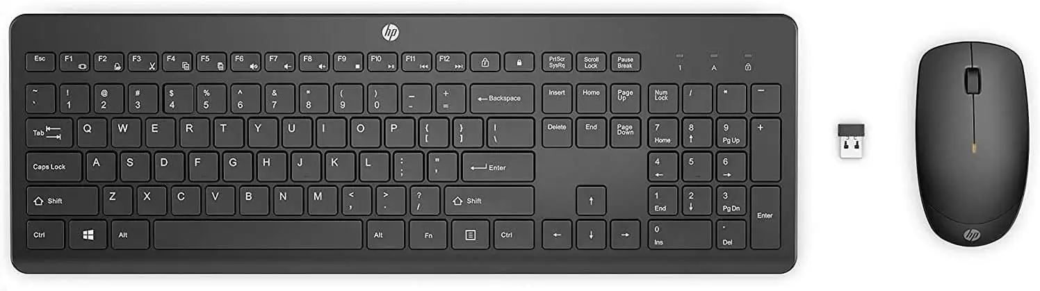 tastiera mouse wireless hp offerta amazon