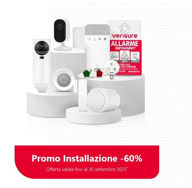 verisure allarme promo installazione