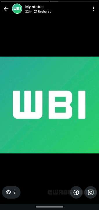 whatsapp condividere aggiornamento di stato