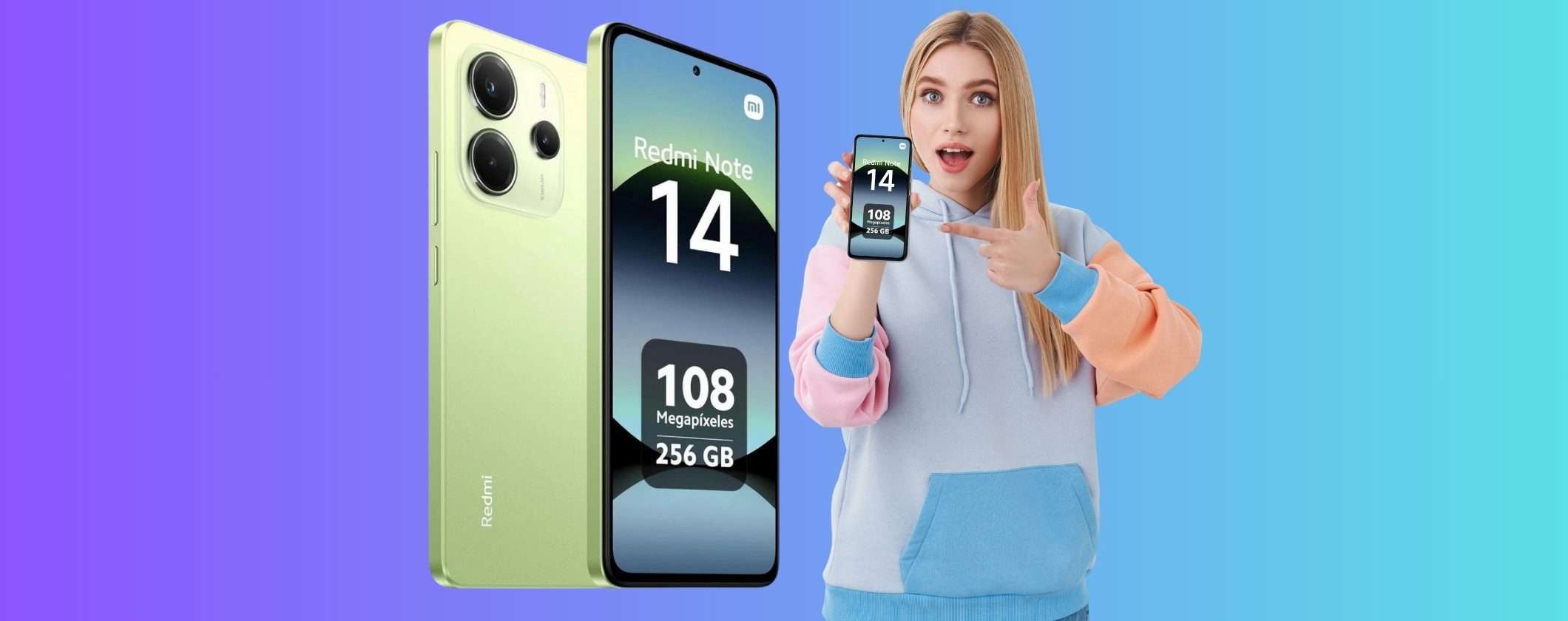 Xiaomi Redmi Note 14 da 256GB a 146€ è il RE degli entry level Xiaomi Redmi Note 14 da 256GB a 146€ è il RE degli entry level