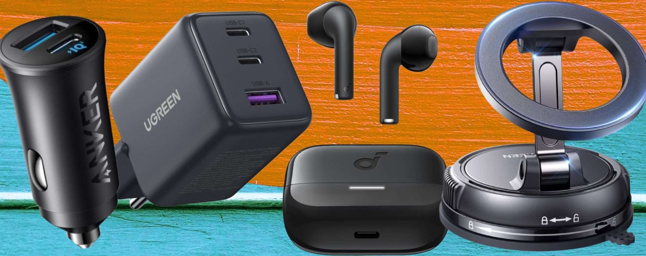UGREEN e Anker a prezzi da MERCATINO assoluto su Amazon: tutto da 7€ a 21€ UGREEN e Anker a prezzi da MERCATINO assoluto su Amazon: tutto da 7€ a 21€
