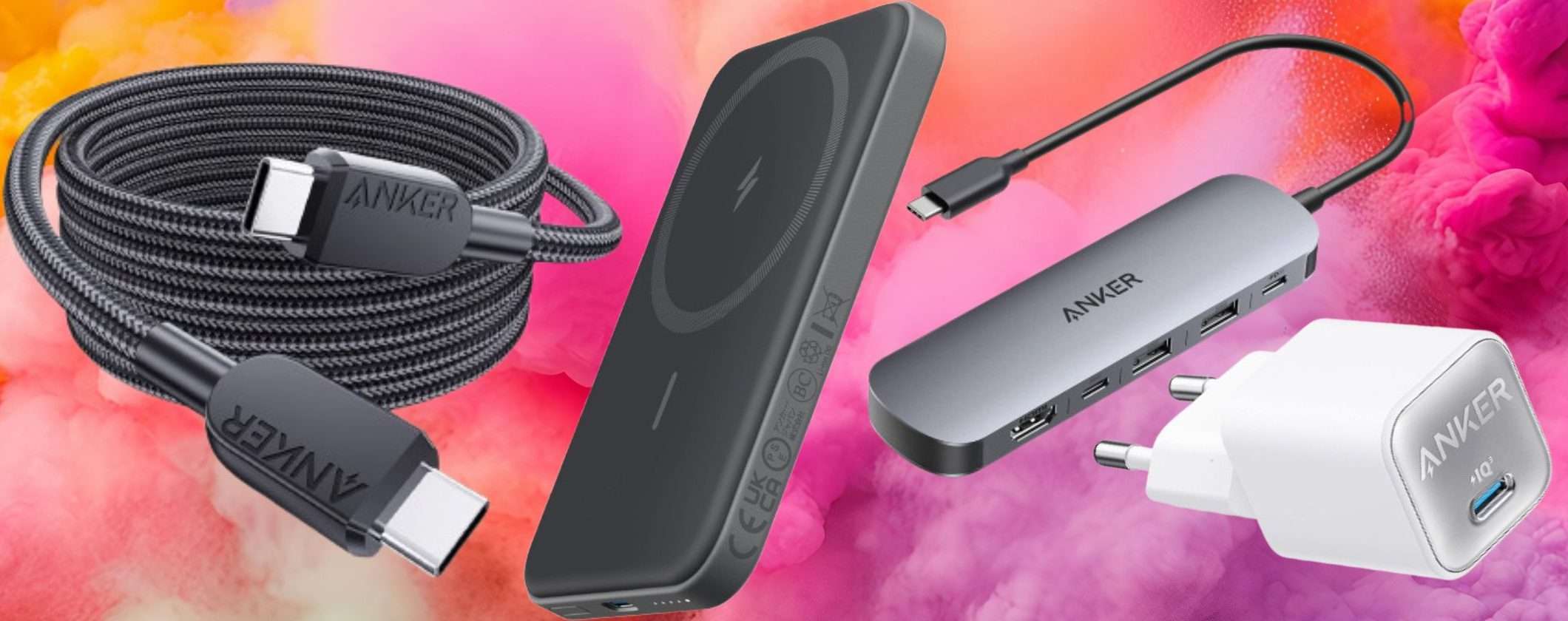 Anker FUORITUTTO alla Festa delle Offerte Prime di Amazon (da 7,99€ a 30€)