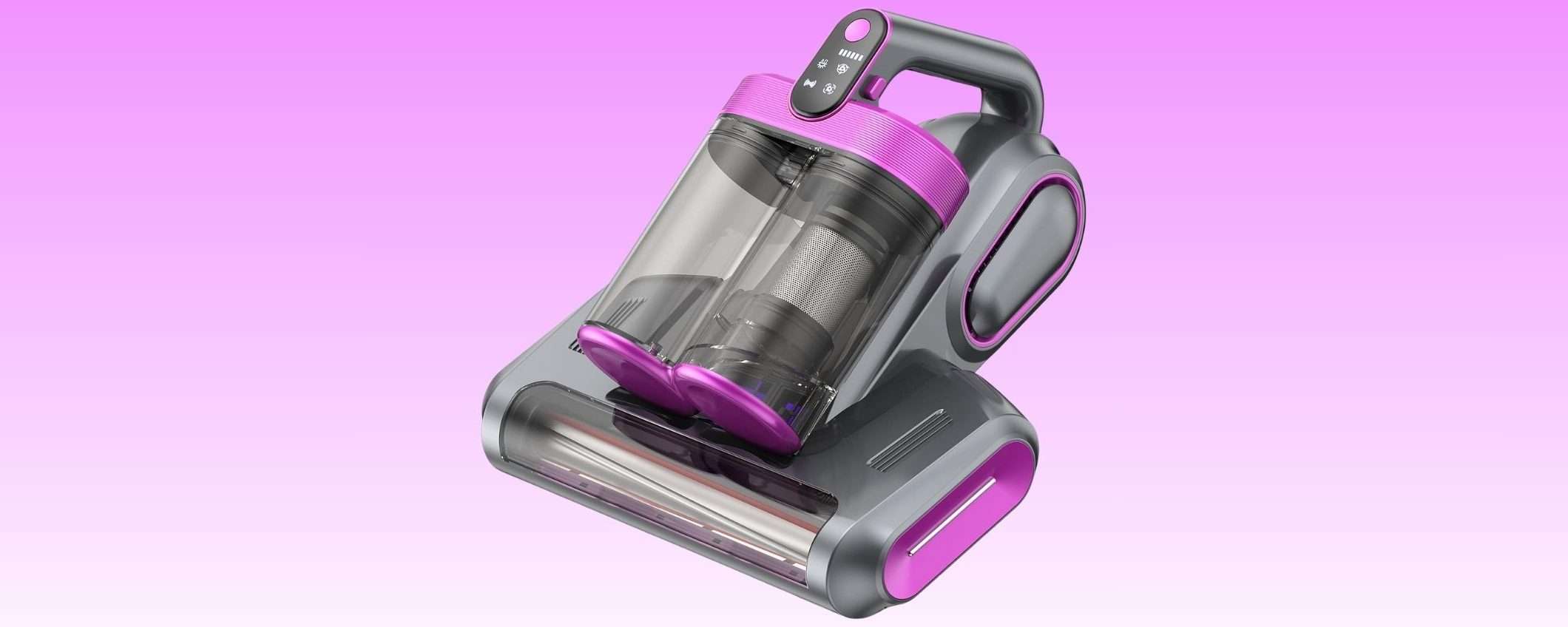 Battimaterasso senza fili POTENTE e con STERILIZZAZIONE UV in mega offerta a tempo