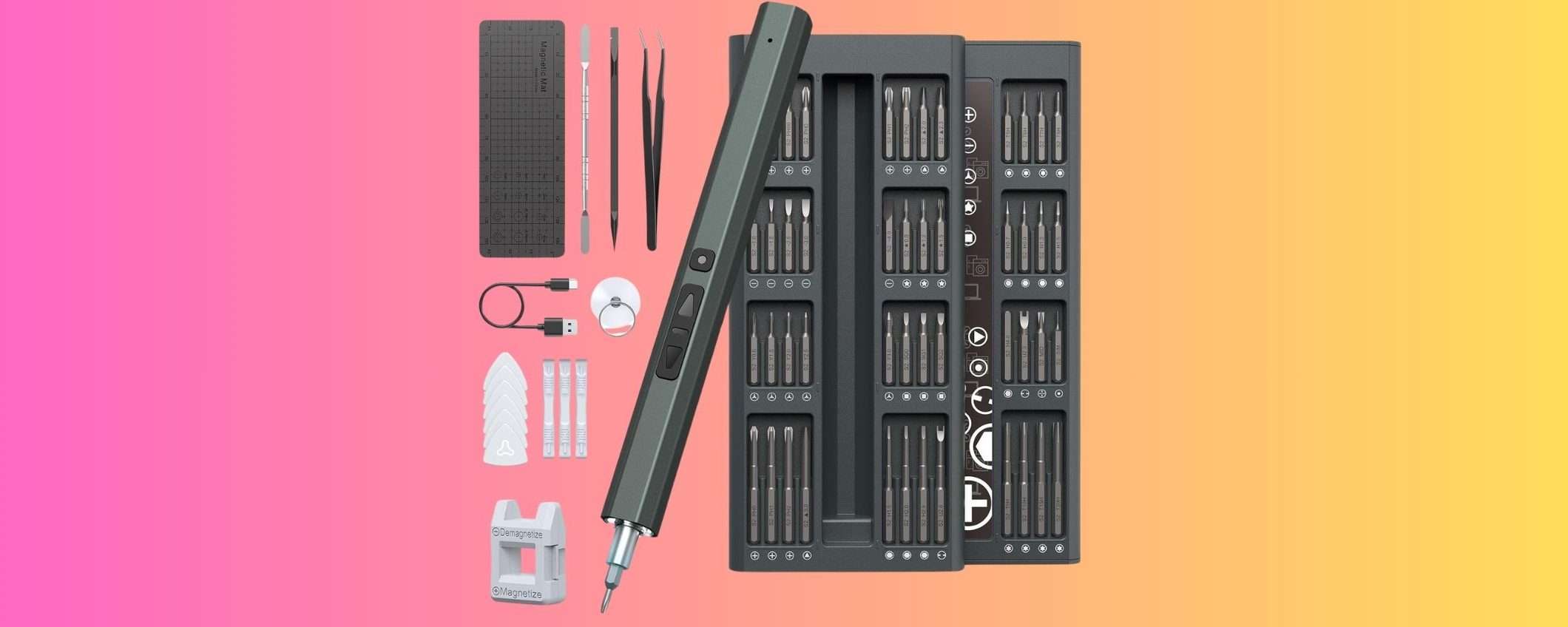 Cacciavite elettrico 82-in-1: occasione FLASH su Amazon Cacciavite elettrico 82-in-1: occasione FLASH su Amazon