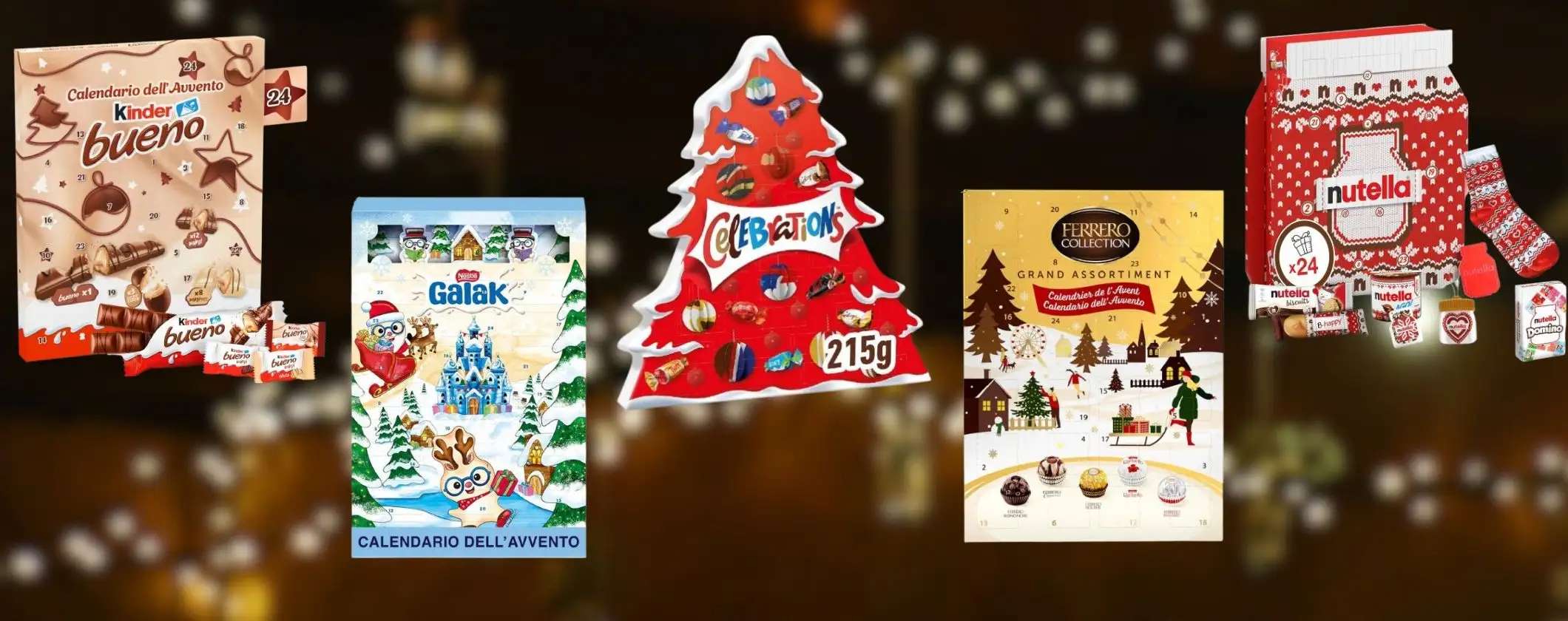 Calendari dell'Avvento da 9€ su Amazon: prezzi PICCOLISSIMI, marche PREMIUM Calendari dell'Avvento da 9€ su Amazon: prezzi PICCOLISSIMI, marche PREMIUM