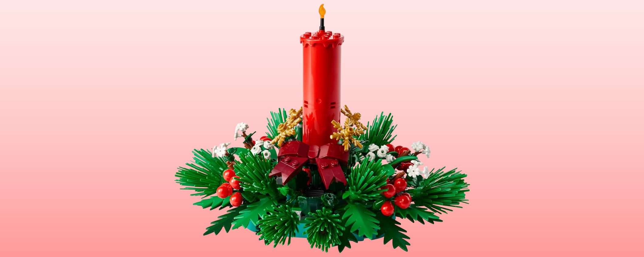 Con LEGO è già Natale: set Candela Natalizia in SCONTO su Amazon