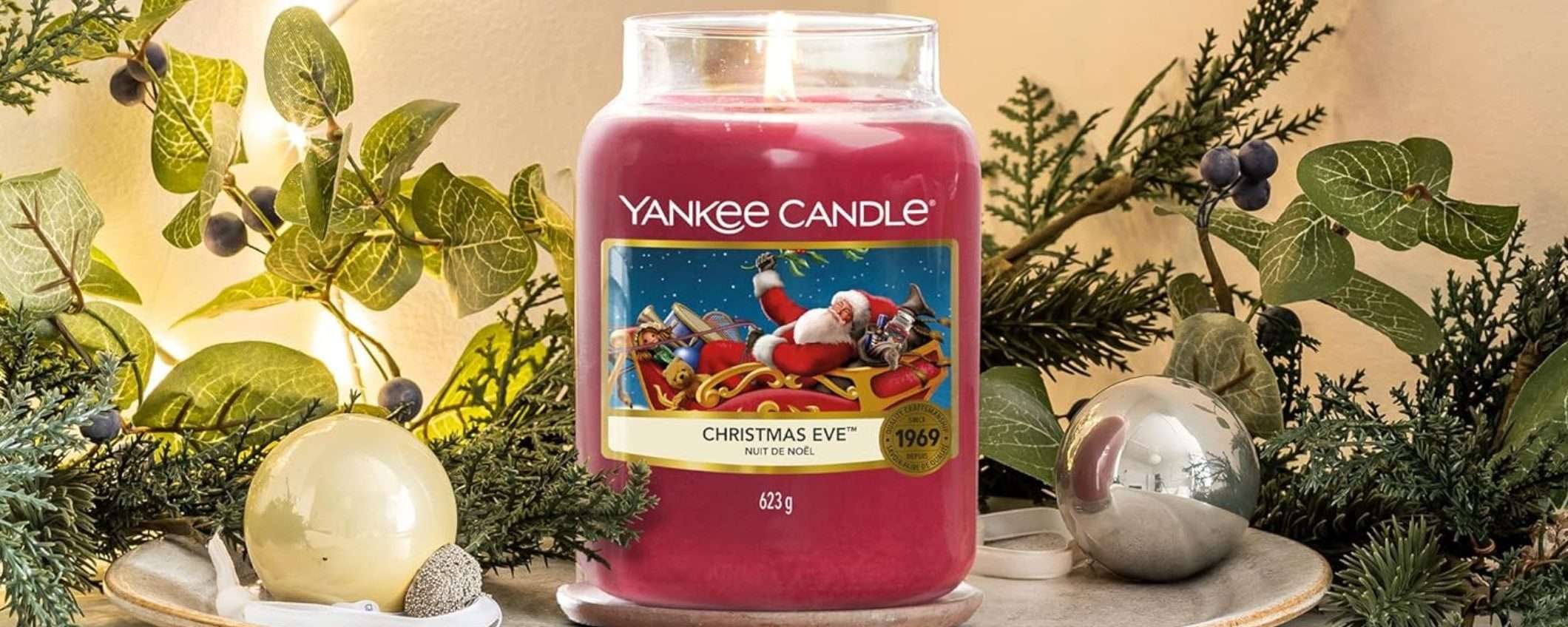 Yankee Candle Vigilia di Natale in sconto lampo: profumo di feste anche a fine ottobre Yankee Candle Vigilia di Natale in sconto lampo: profumo di feste anche a fine ottobre