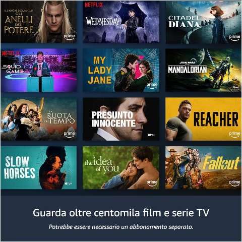 Contenuti Fire TV 48 pollici