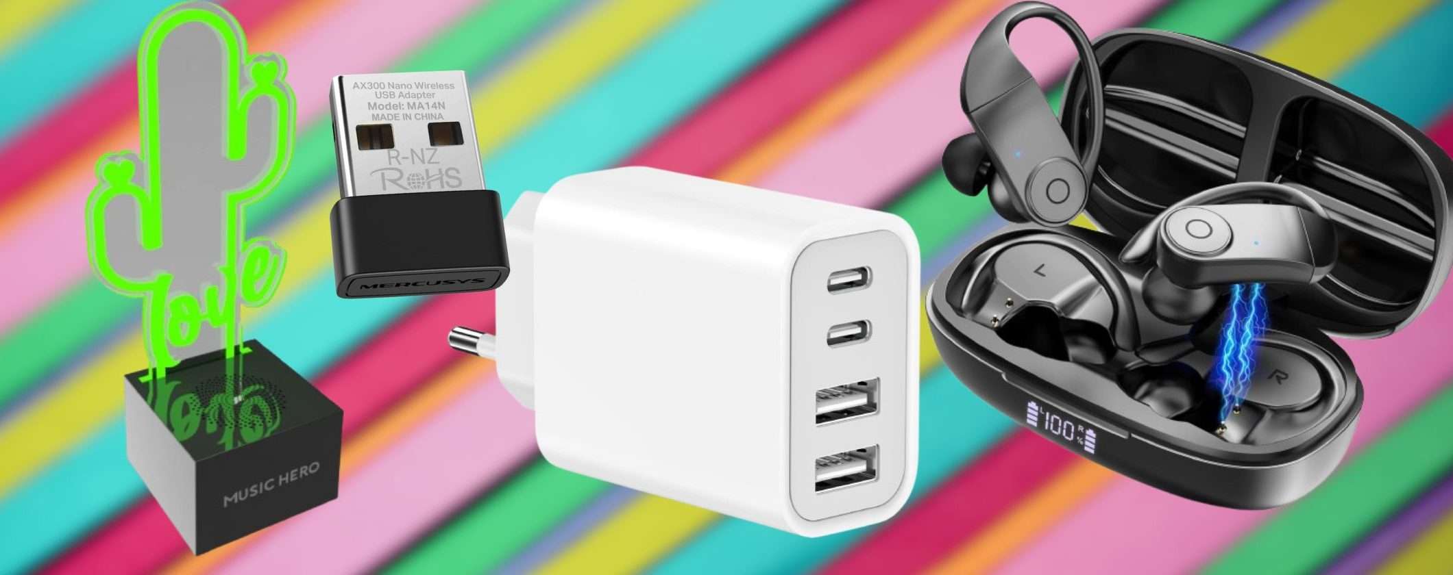 Tecnologia da 3,99€ a meno di 10€: su Amazon ESPLODONO le occasioni SPECIALI Tecnologia da 3,99€ a meno di 10€: su Amazon ESPLODONO le occasioni SPECIALI