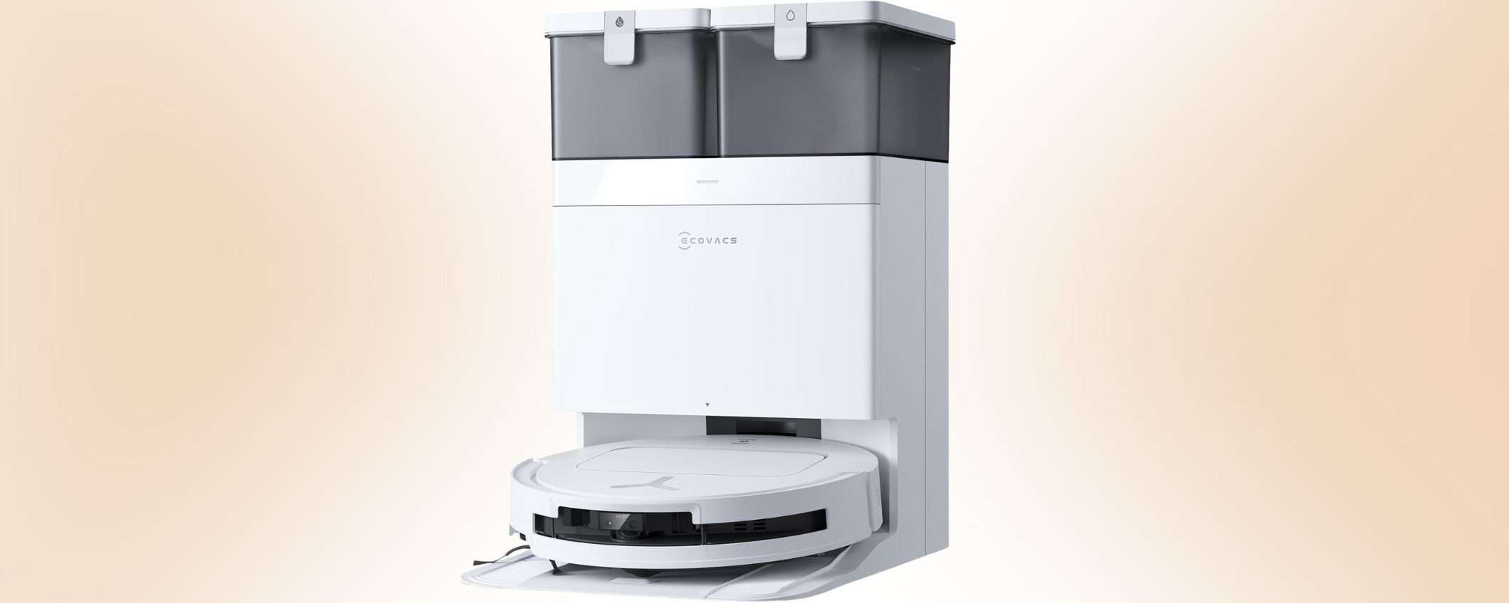 DEEBOT T50 OMNI a metà prezzo al minimo storico Amazon: aspirazione 15000 Pa e lavaggio a 75°C