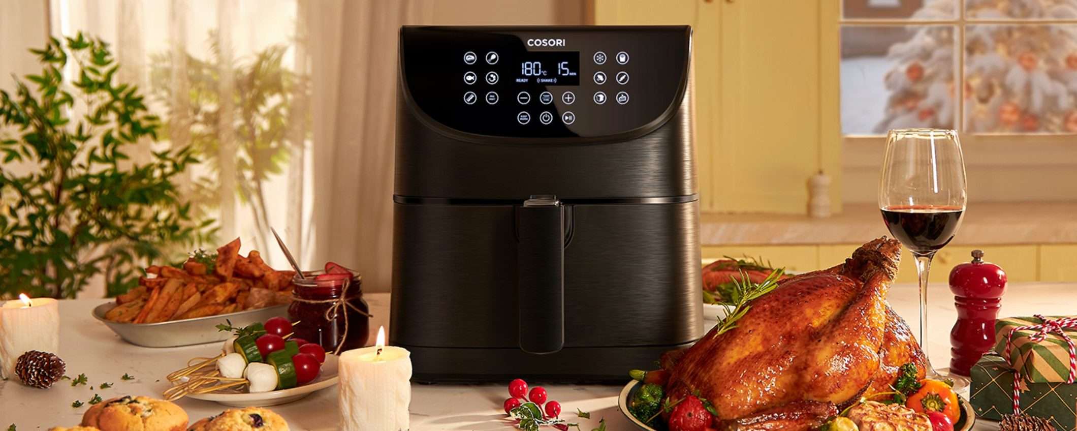 Friggitrice ad aria Cosori da 5.5L e con 13 funzioni in SCONTO FLASH Amazon Friggitrice ad aria Cosori da 5.5L e con 13 funzioni in SCONTO FLASH Amazon