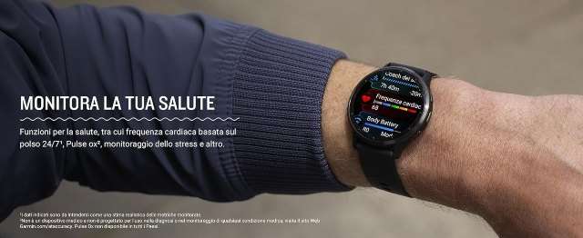 Garmin Venu 3 monitoraggio salute