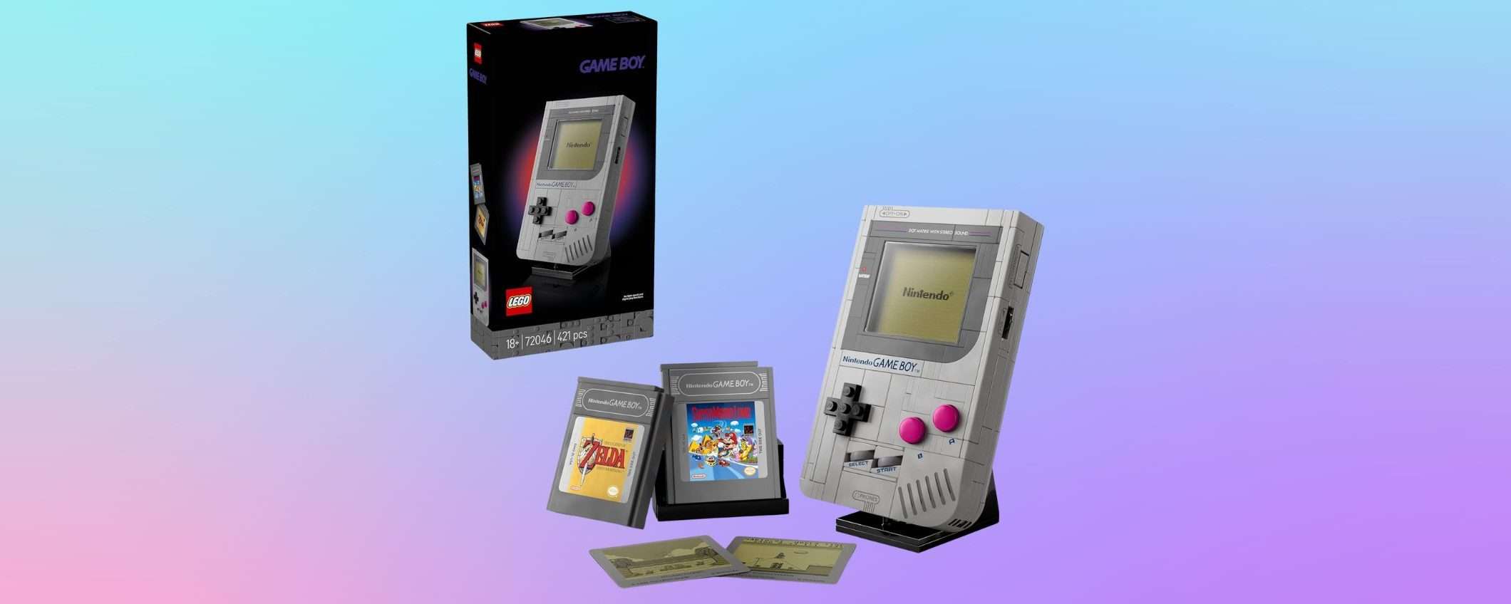 Collezionisti in festa: il LEGO Game Boy è disponibile oggi su Amazon