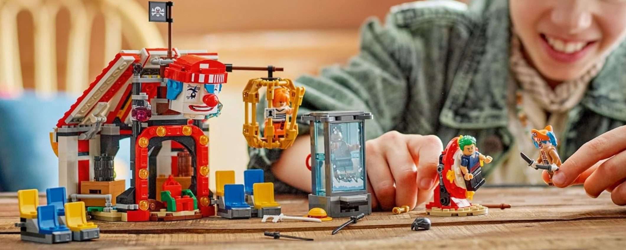 LEGO One Piece: La Tenda del Circo di Bagy il Clown è in OFFERTA LAMPO LEGO One Piece: La Tenda del Circo di Bagy il Clown è in OFFERTA LAMPO