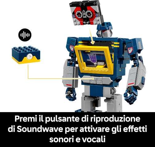 LEGO Transformers Soundwave