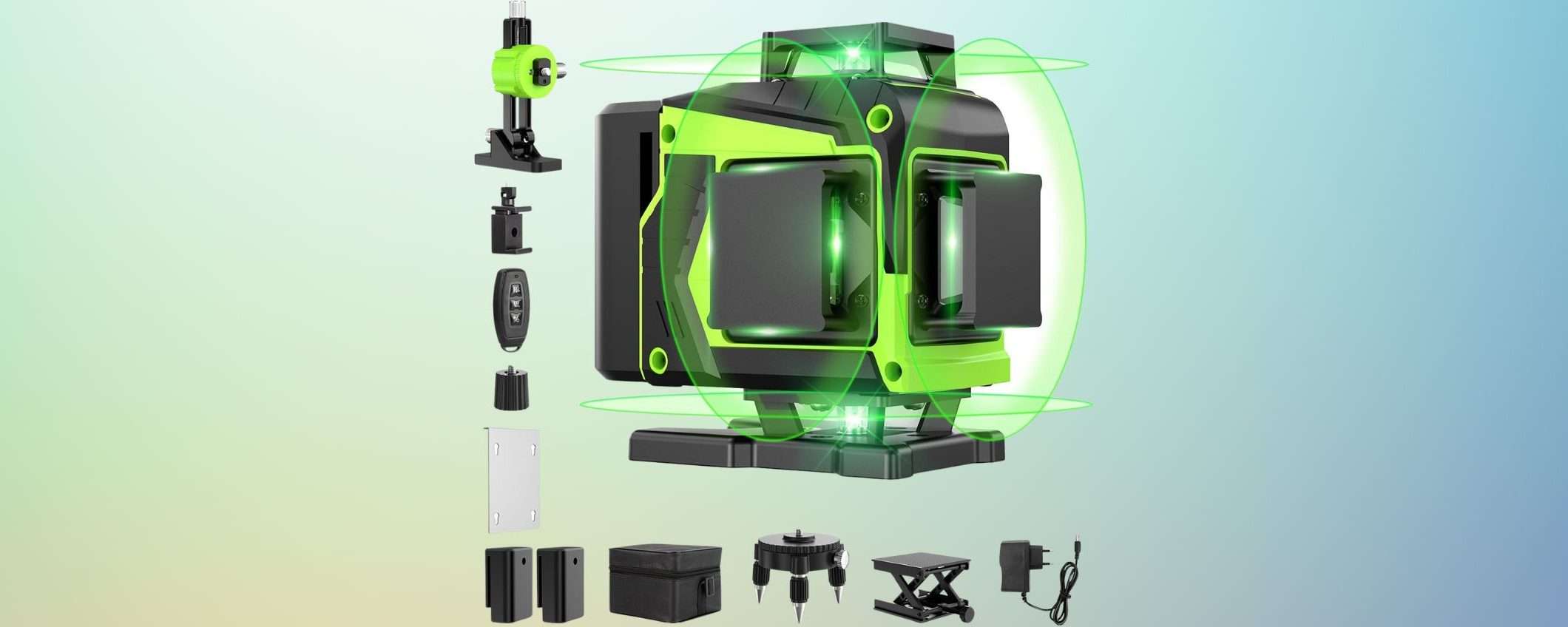 Livella laser 16 linee 4×360° con autolivellamento in OFFERTA A TEMPO