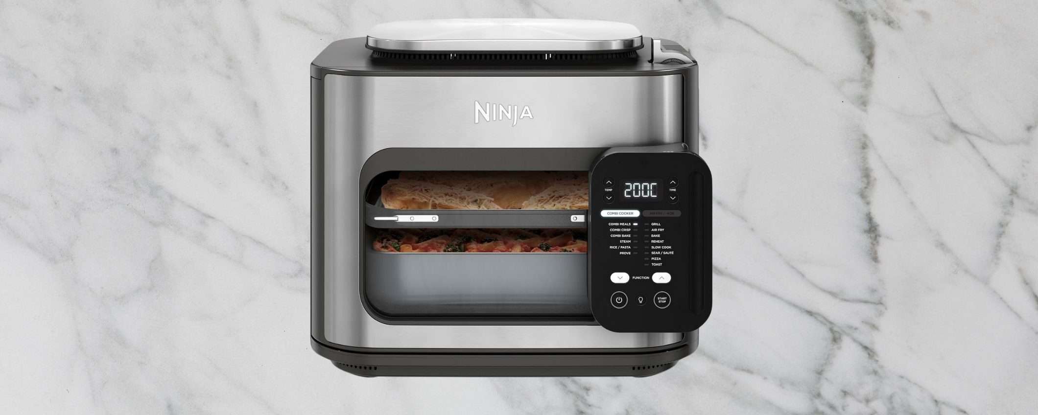 Ninja Combi 12-in-1: friggitrice ad aria, forno e multicooker in un solo dispositivo ora scontato del 49% Ninja Combi 12-in-1: friggitrice ad aria, forno e multicooker in un solo dispositivo ora scontato del 49%