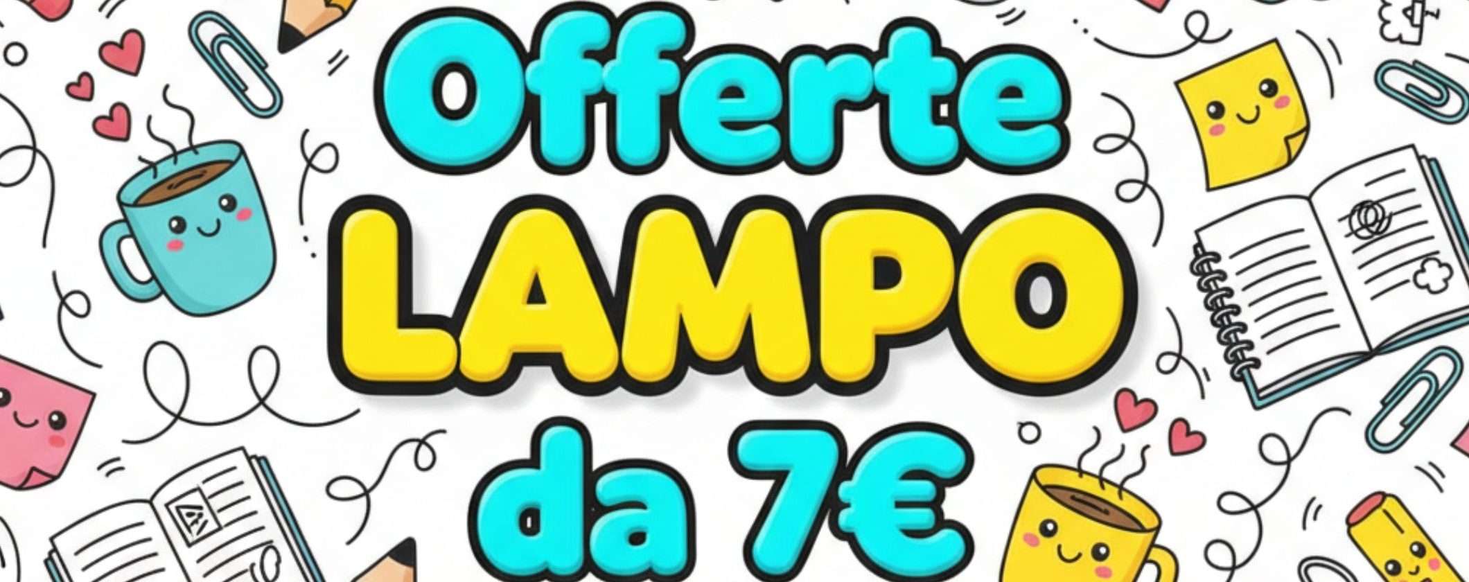 Amazon, offerte lampo da 7€: OCCASIONI strepitose del 13 ottobre
