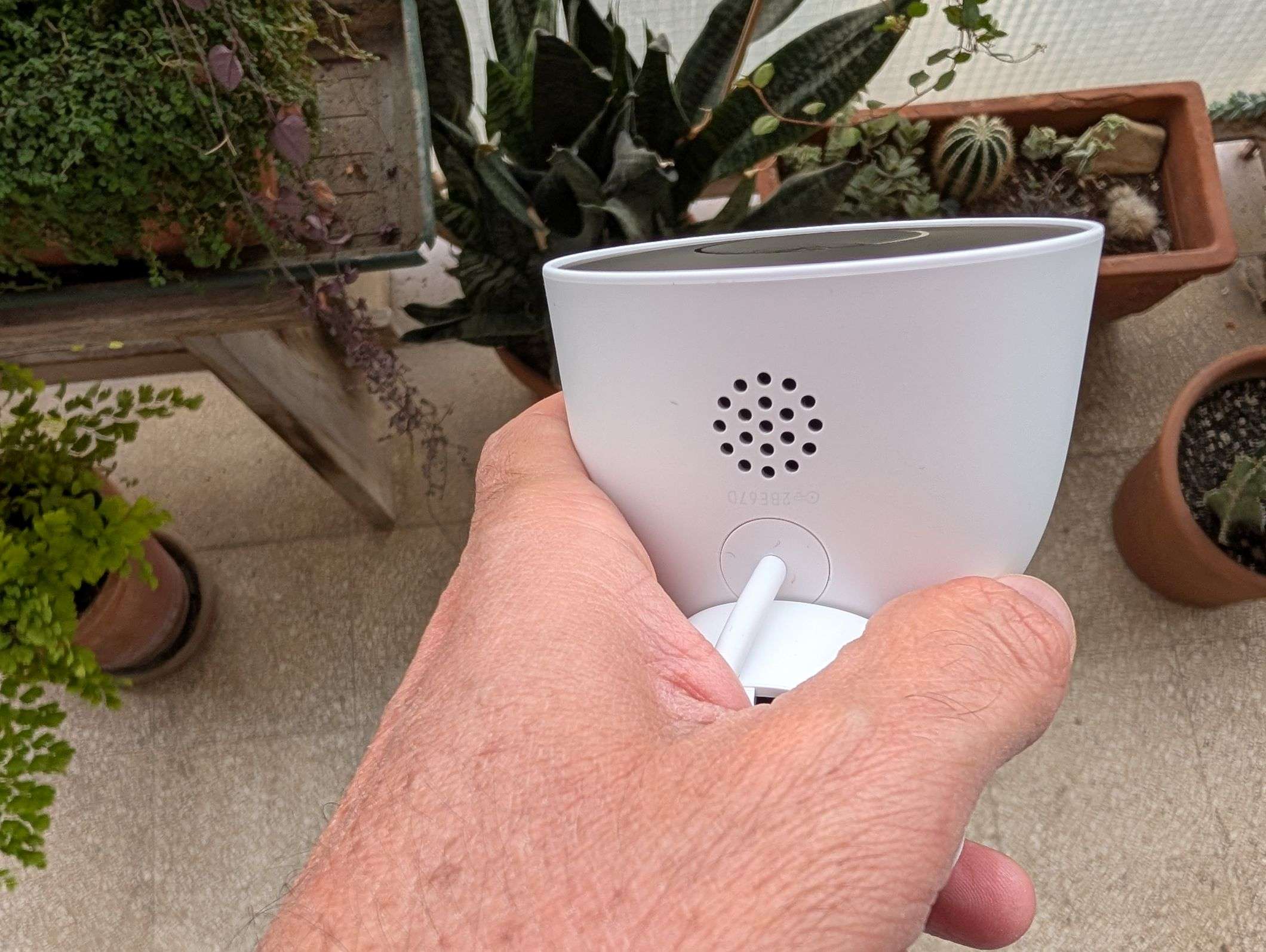 nest cam outdoor audio