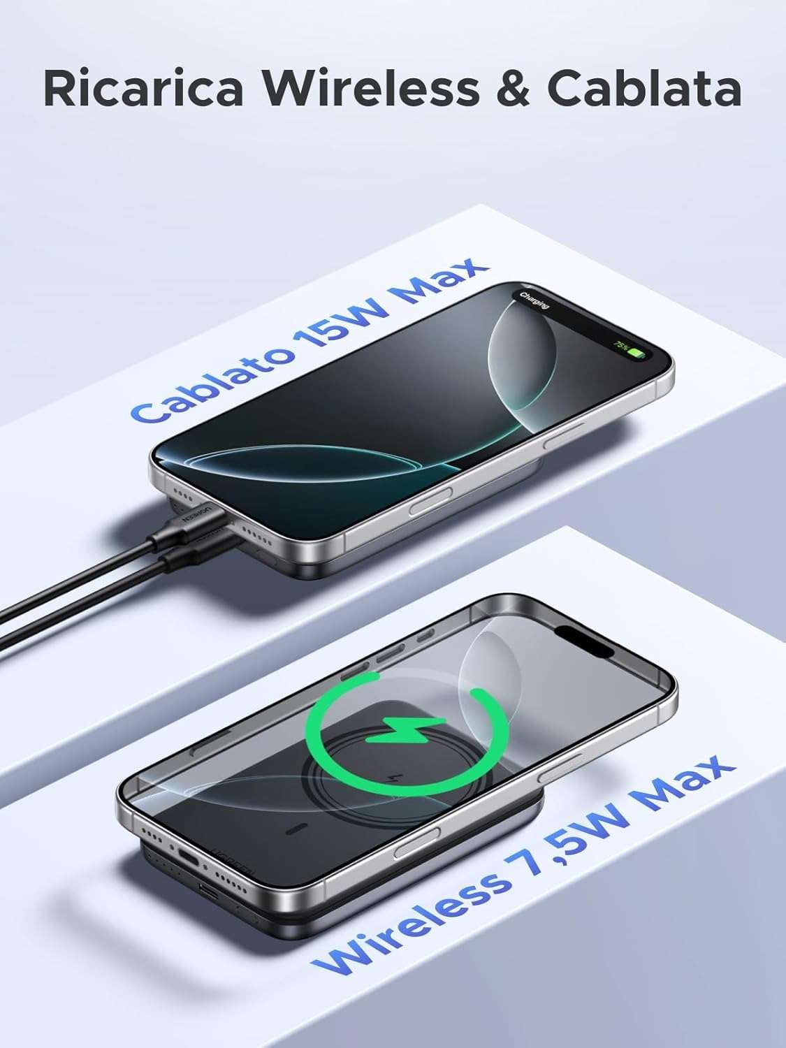 Powerbank magnetica UGREEN 5000mAh amazon