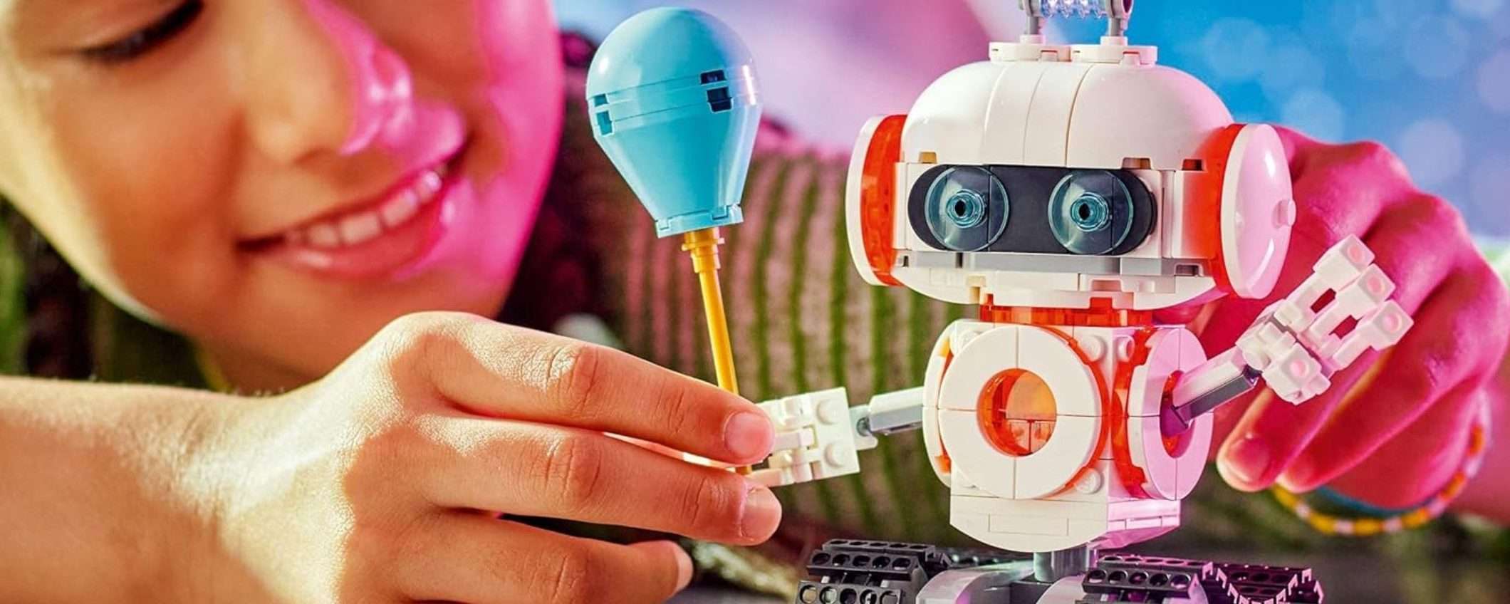 Robot spaziale, cagnolino robot o razzo: il set LEGO 3 in 1 ora scende a 15,60€