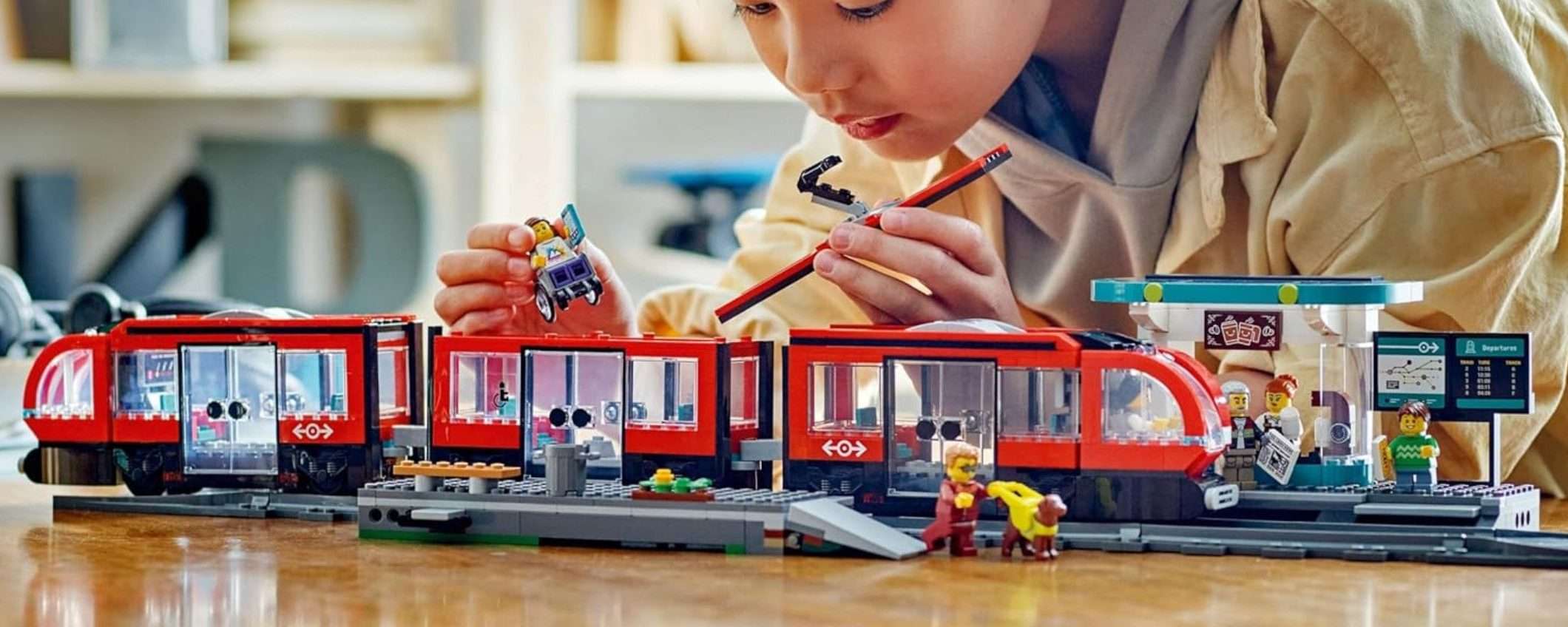 Idea regalo top: il Tram LEGO City con fermata e accessori oggi va in DOPPIO SCONTO Idea regalo top: il Tram LEGO City con fermata e accessori oggi va in DOPPIO SCONTO