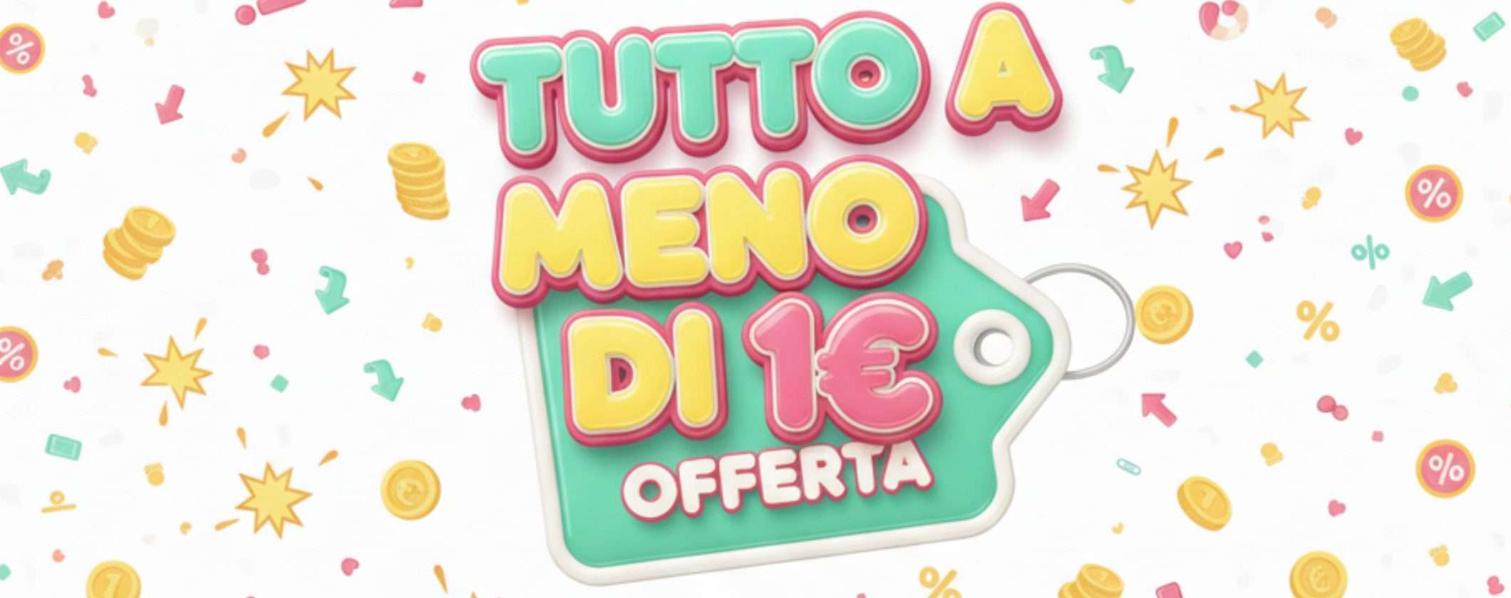 Tutto a meno di 1€ su Amazon: solo grande shopping a PREZZO PAZZO