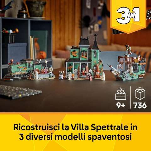 Villa spettrale LEGO 3-in-1
