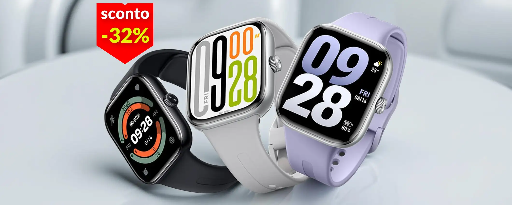 Da 109€ a 74€: sconto folle per Xiaomi Redmi Watch 5 con display AMOLED
