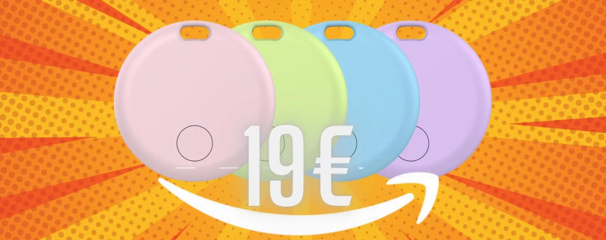 Air Tracker Tag: 4 trova oggetti a prezzo sgretolato su Amazon, solo 19€ Air Tracker Tag: 4 trova oggetti a prezzo sgretolato su Amazon, solo 19€