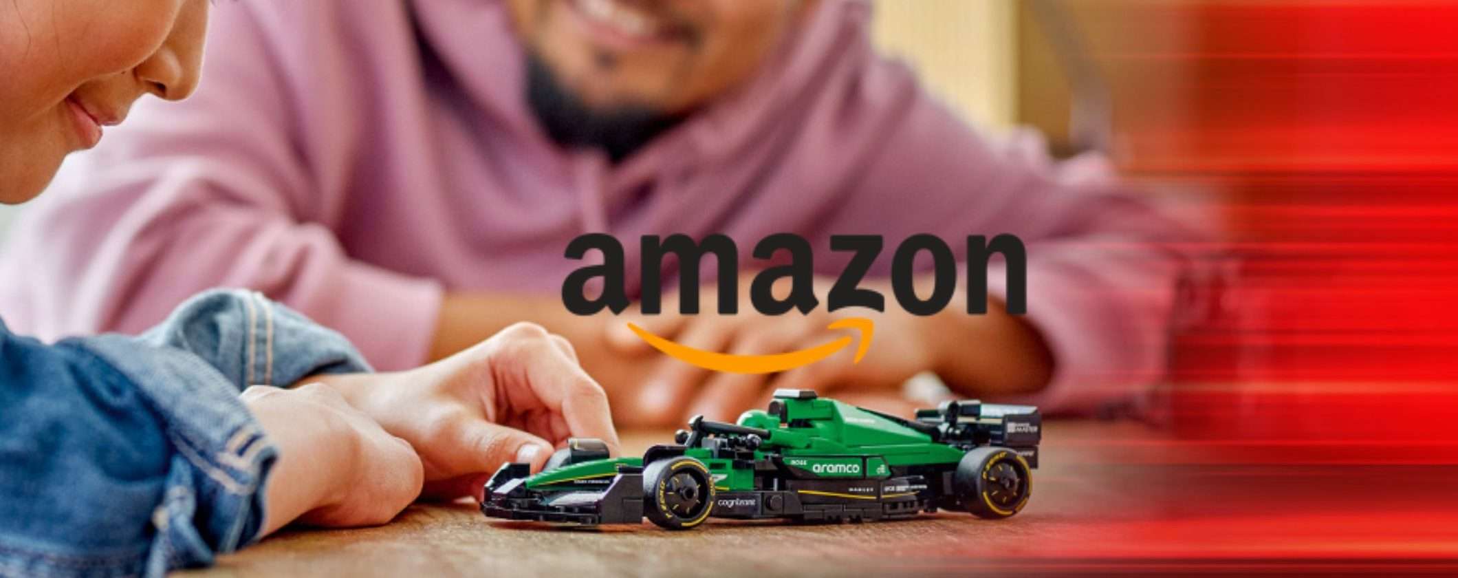 Amazon accende i motori: LEGO Aston Martin Aramco a soli 18€ Amazon accende i motori: LEGO Aston Martin Aramco a soli 18€