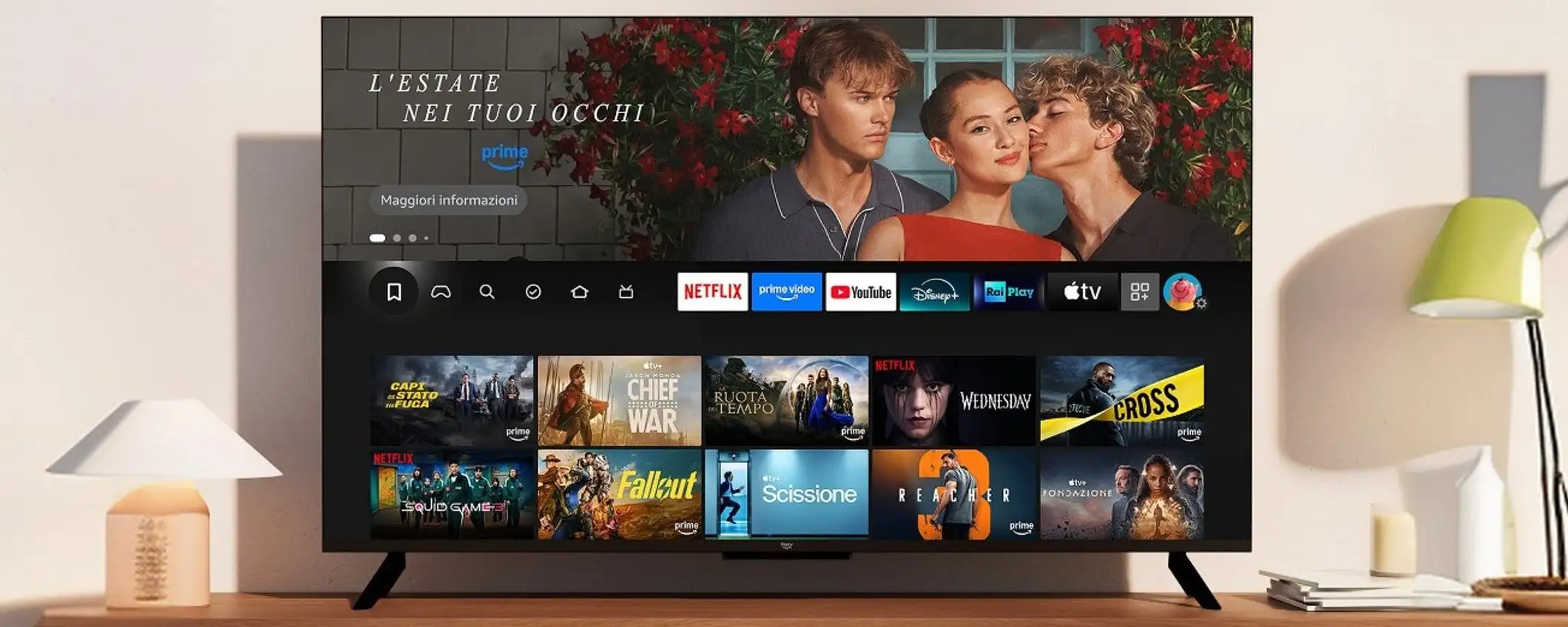Amazon annuncia Fire TV Stick 4K Select e nuove videocamere da esterno Amazon annuncia Fire TV Stick 4K Select e nuove videocamere da esterno
