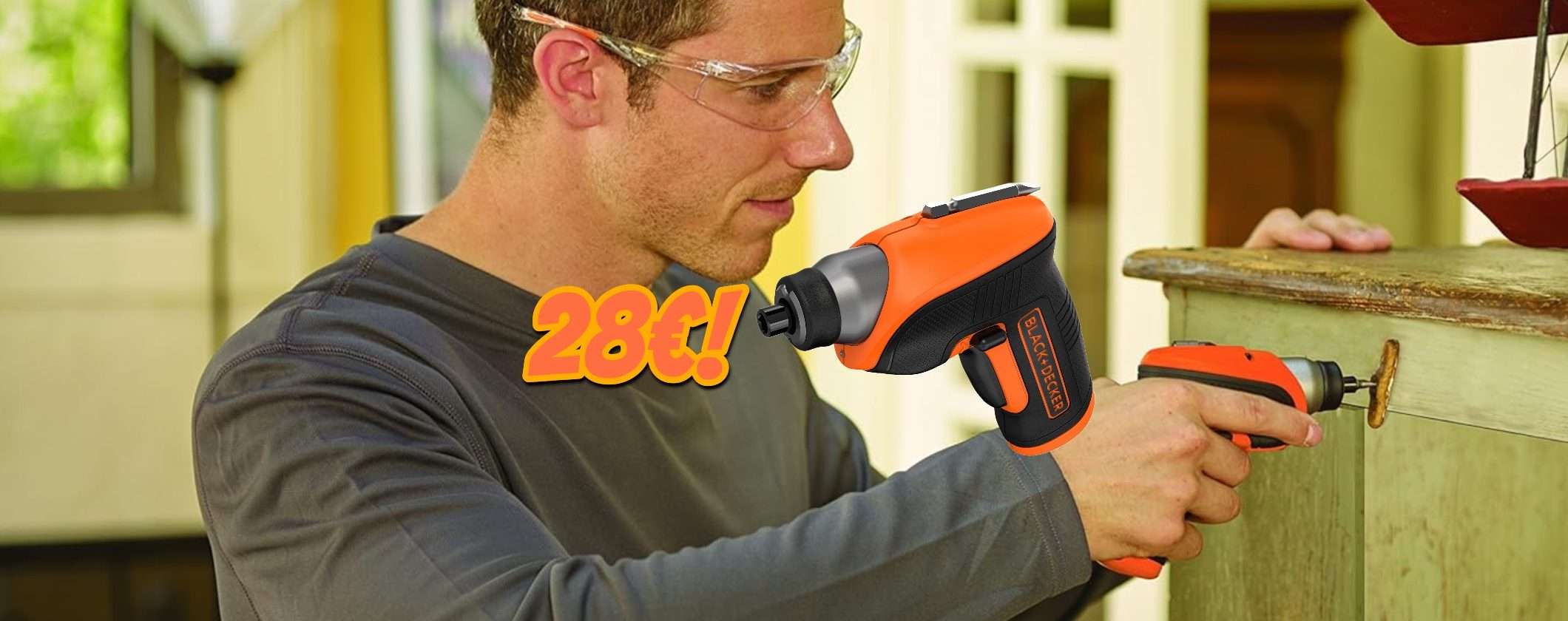 Avvitatore Batteria Black+Decker con testa ad angolo a soli 28€: sorpresa Amazon! Avvitatore Batteria Black+Decker con testa ad angolo a soli 28€: sorpresa Amazon!