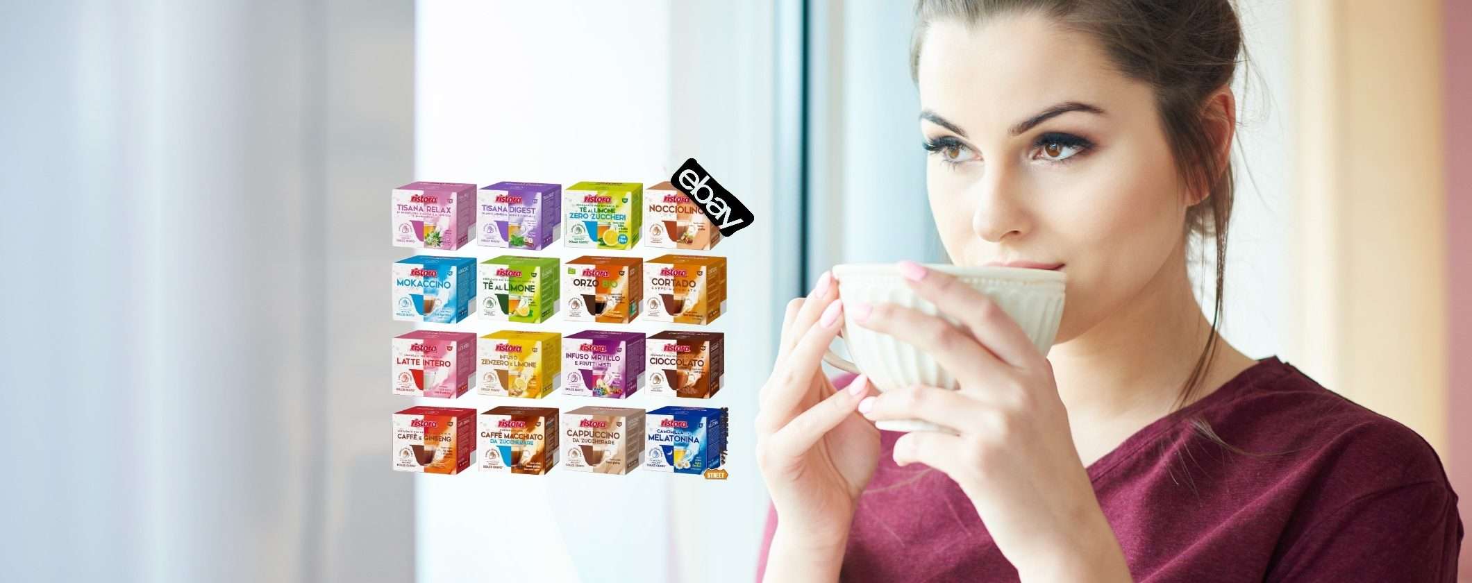 Bevande Ristora in capsule Dolce Gusto: super promo su eBay con coupon Bevande Ristora in capsule Dolce Gusto: super promo su eBay con coupon
