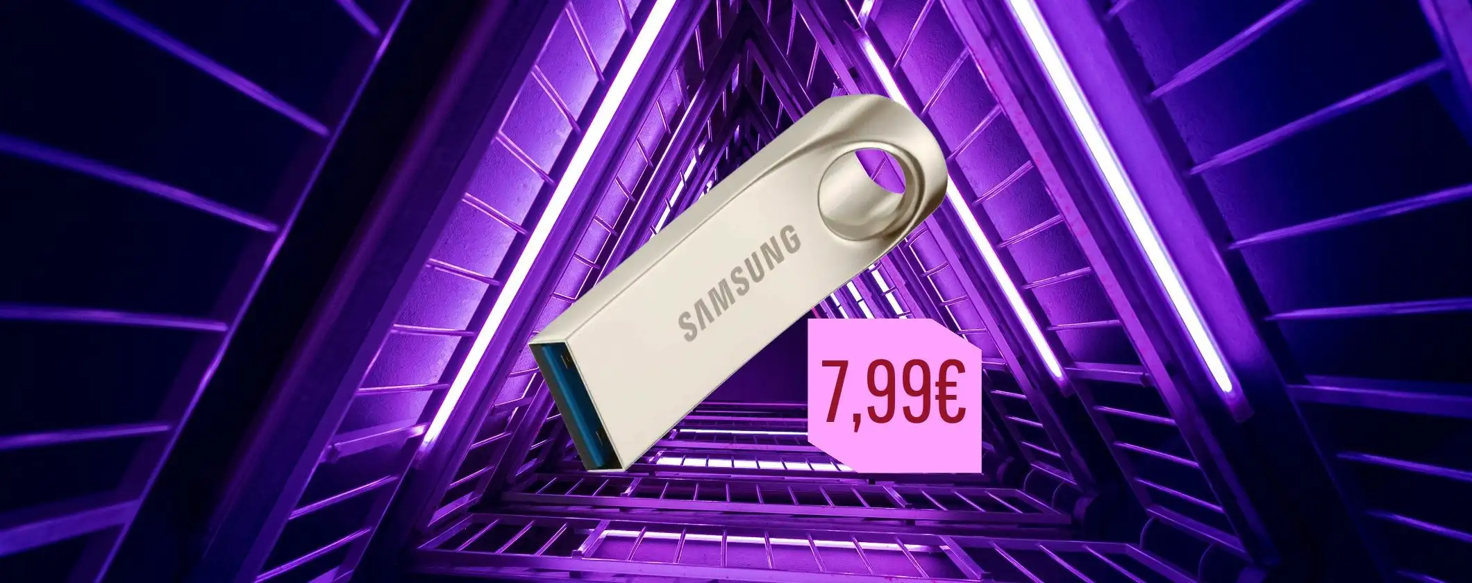 Bomba Chiavetta USB Samsung: 2TB di spazio a soli 7,99€ su eBay Bomba Chiavetta USB Samsung: 2TB di spazio a soli 7,99€ su eBay