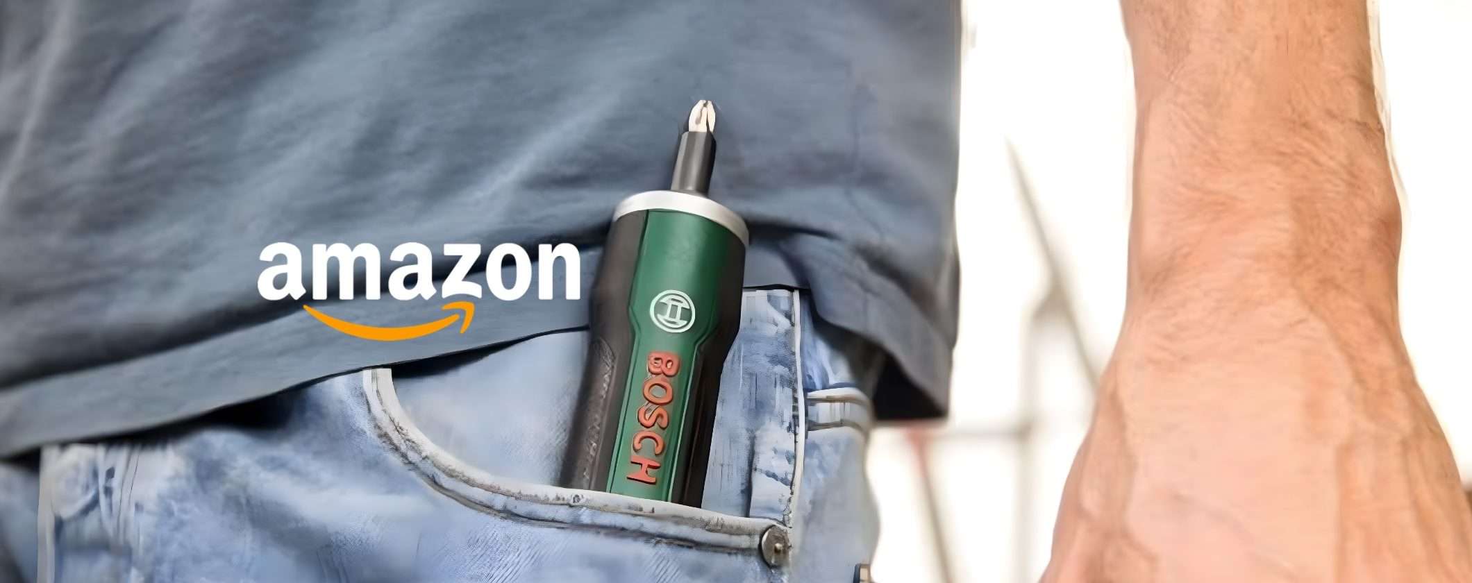 Cacciavite a batteria Bosch PushDrive a prezzo da mercatino su Amazon Cacciavite a batteria Bosch PushDrive a prezzo da mercatino su Amazon