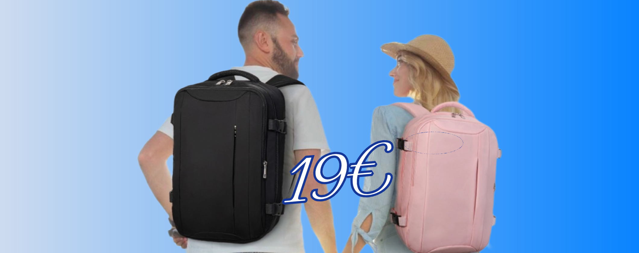 Che spettacolo lo zaino che puoi portarti sul tuo volo Ryanair senza costi (19€) Che spettacolo lo zaino che puoi portarti sul tuo volo Ryanair senza costi (19€)